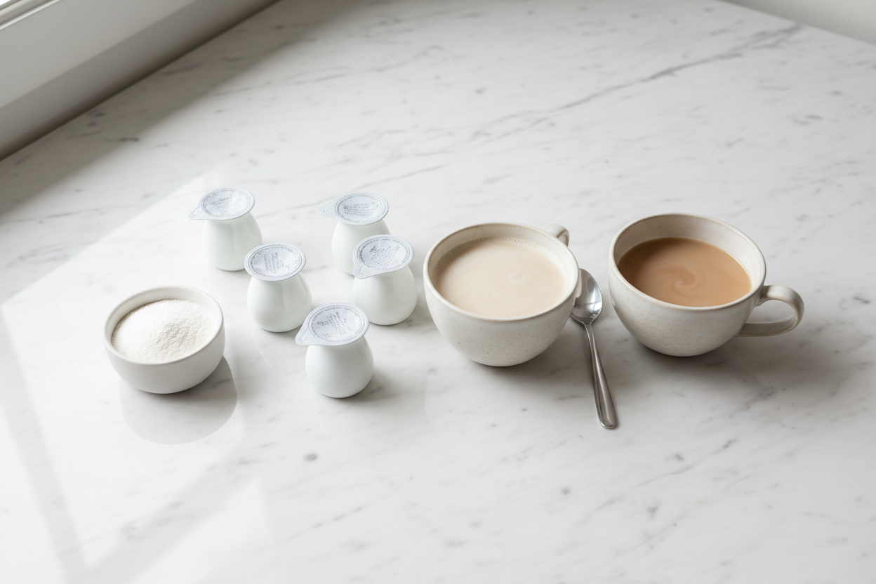 Milk & Whiteners Banner