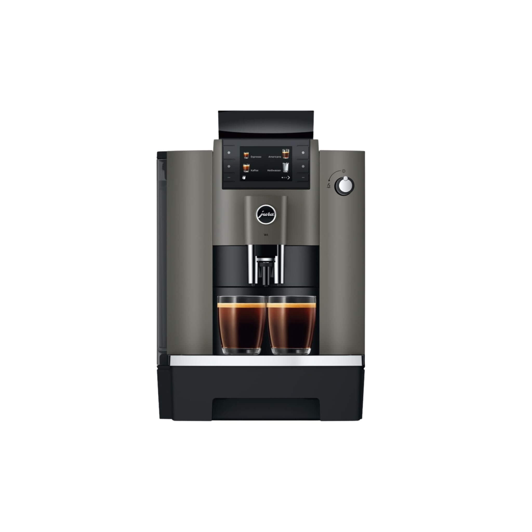 JURA W8 Dark Inox Automatic Coffee Machine