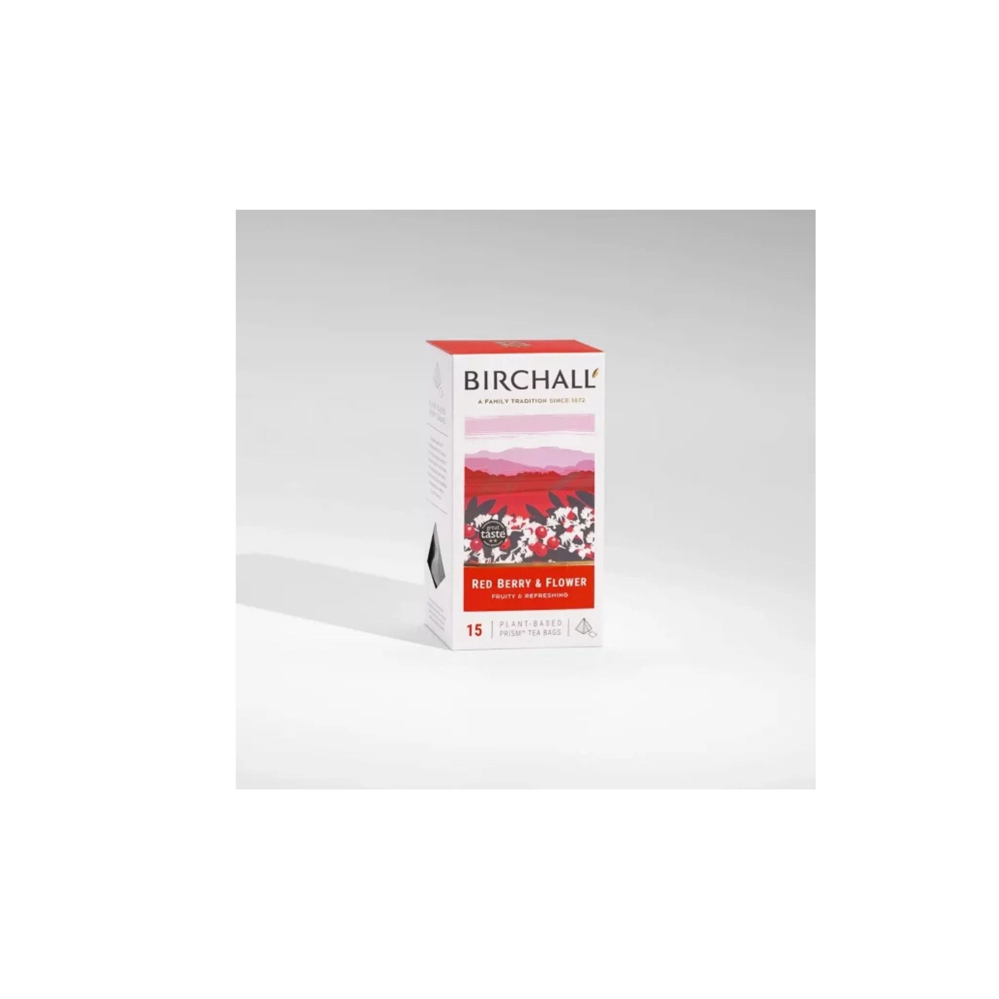 Birchall Red Berry & Flower Prism Tea Bags x 15