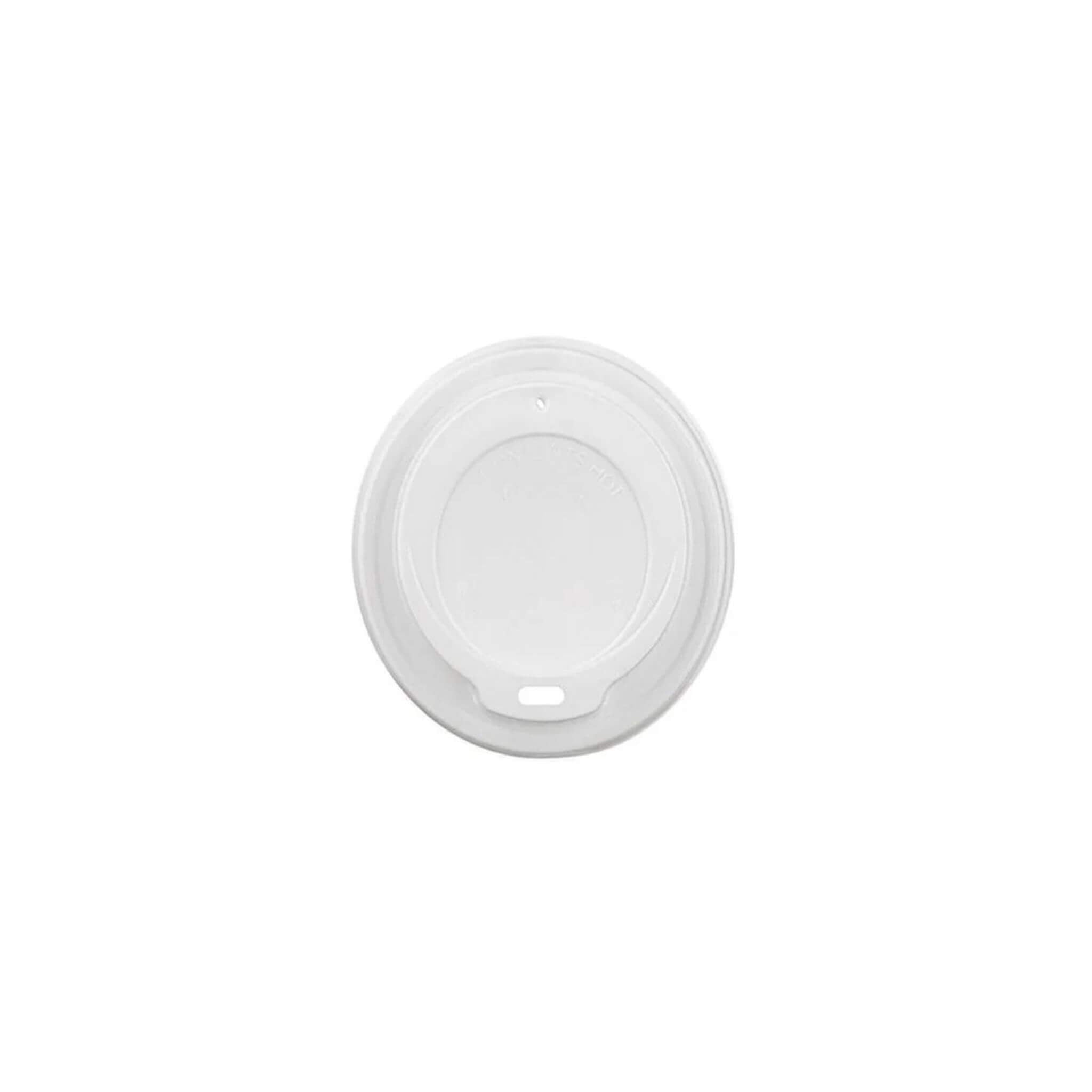 White Sip Cup Lid 80mm – Pack of 1000